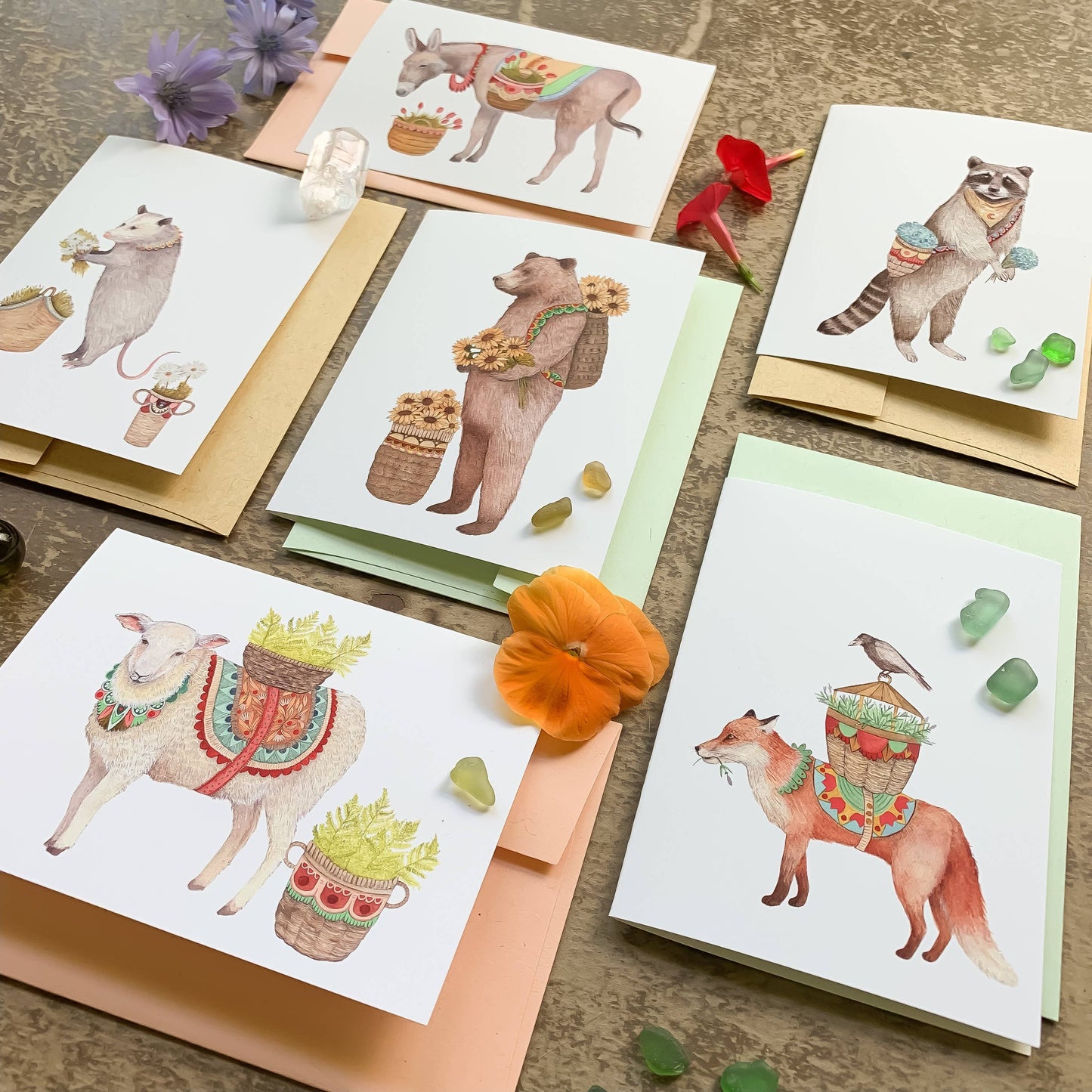 Flower Messengers- Small Card Pack