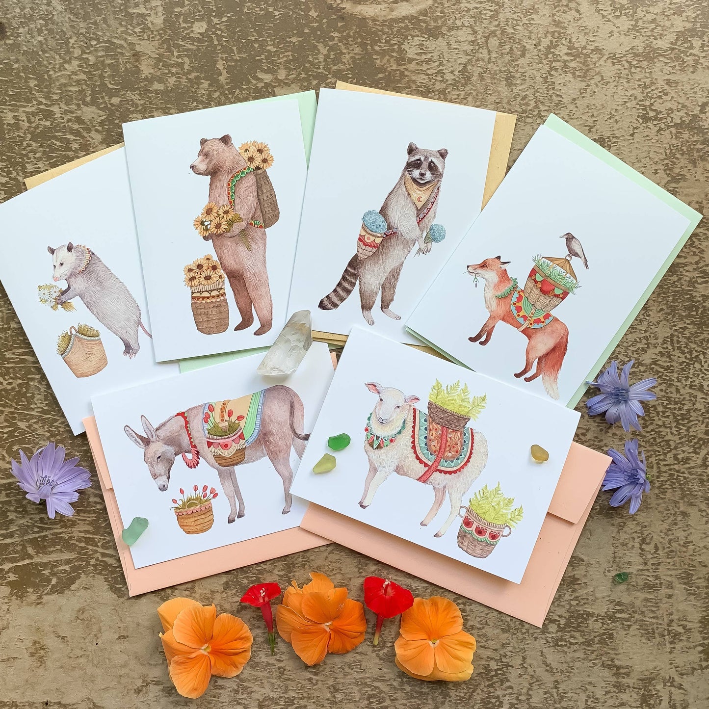 Flower Messengers- Small Card Pack
