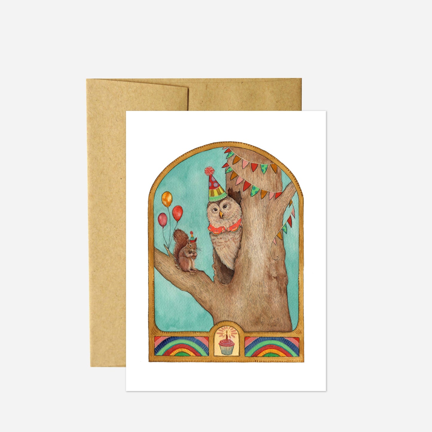 Card - Treetop Party