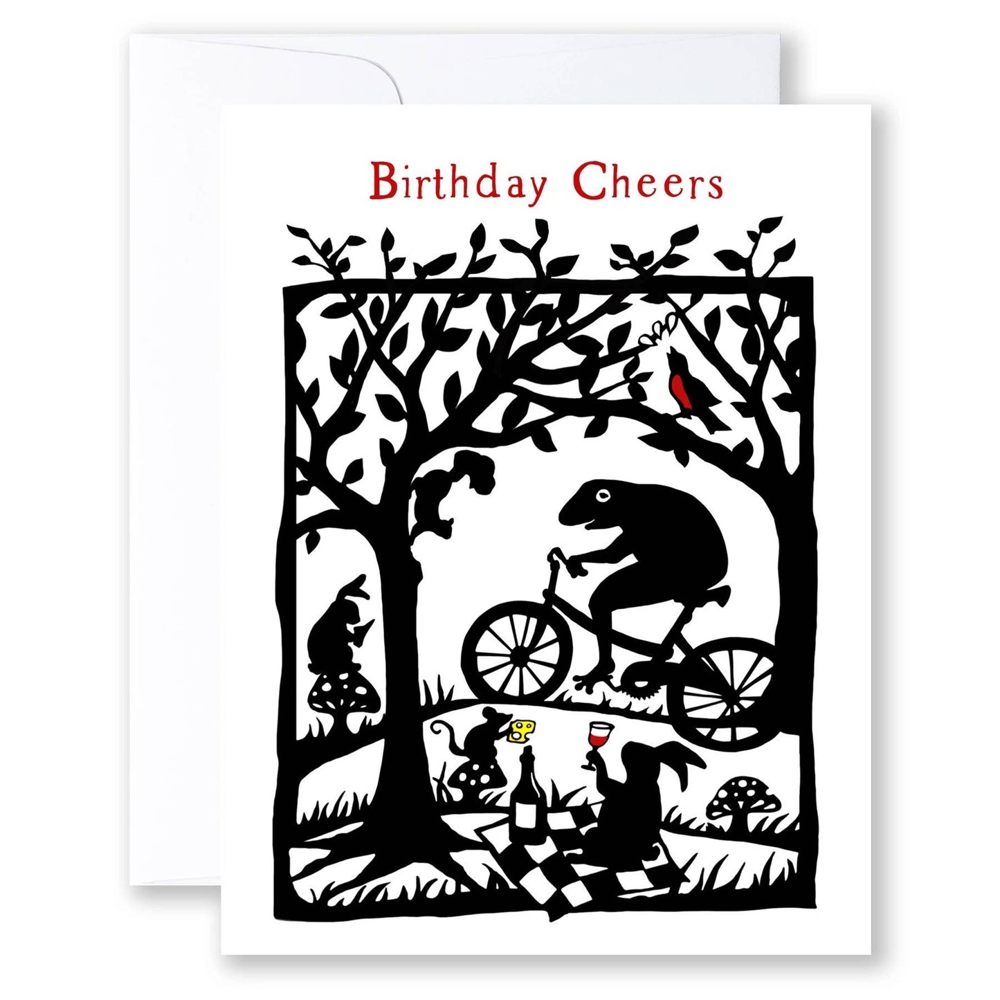 Card / He Did Ride