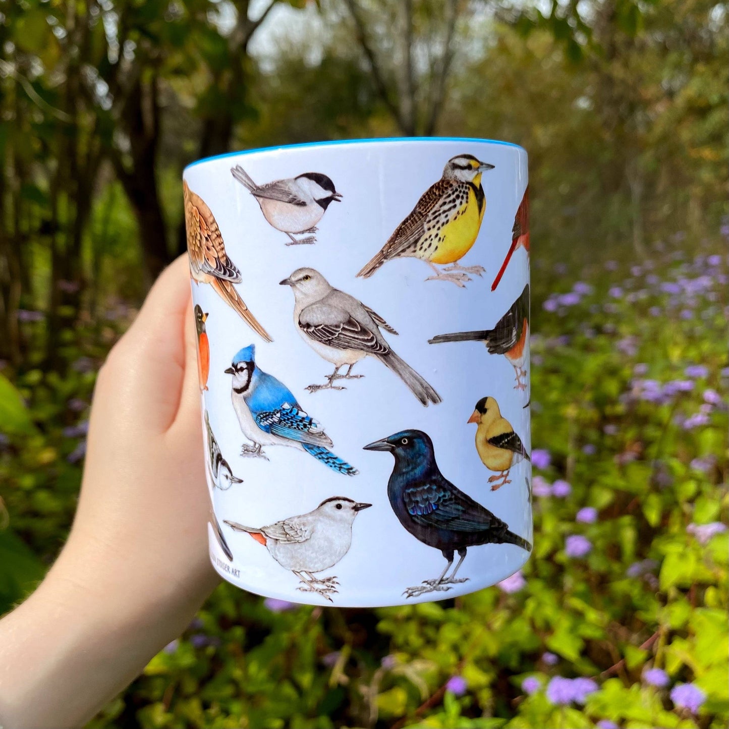 Backyard Birds 11 oz Ceramic Mug