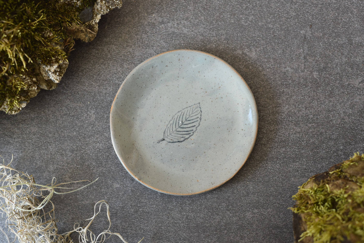 Mini Plate - Falling Leaf
