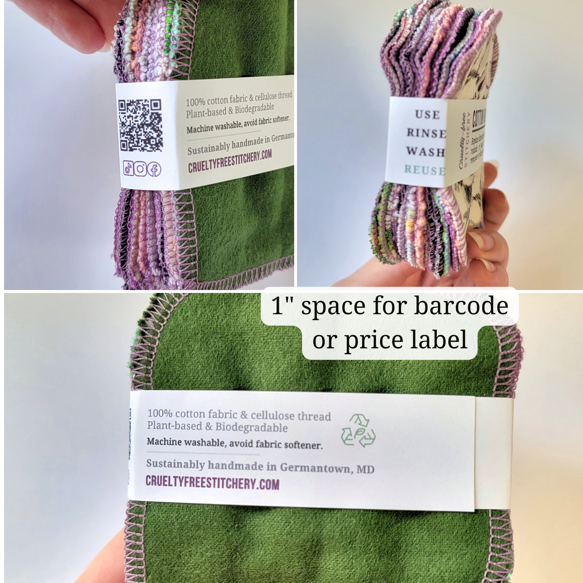 Reusable Cotton Rounds - Assorted Mix