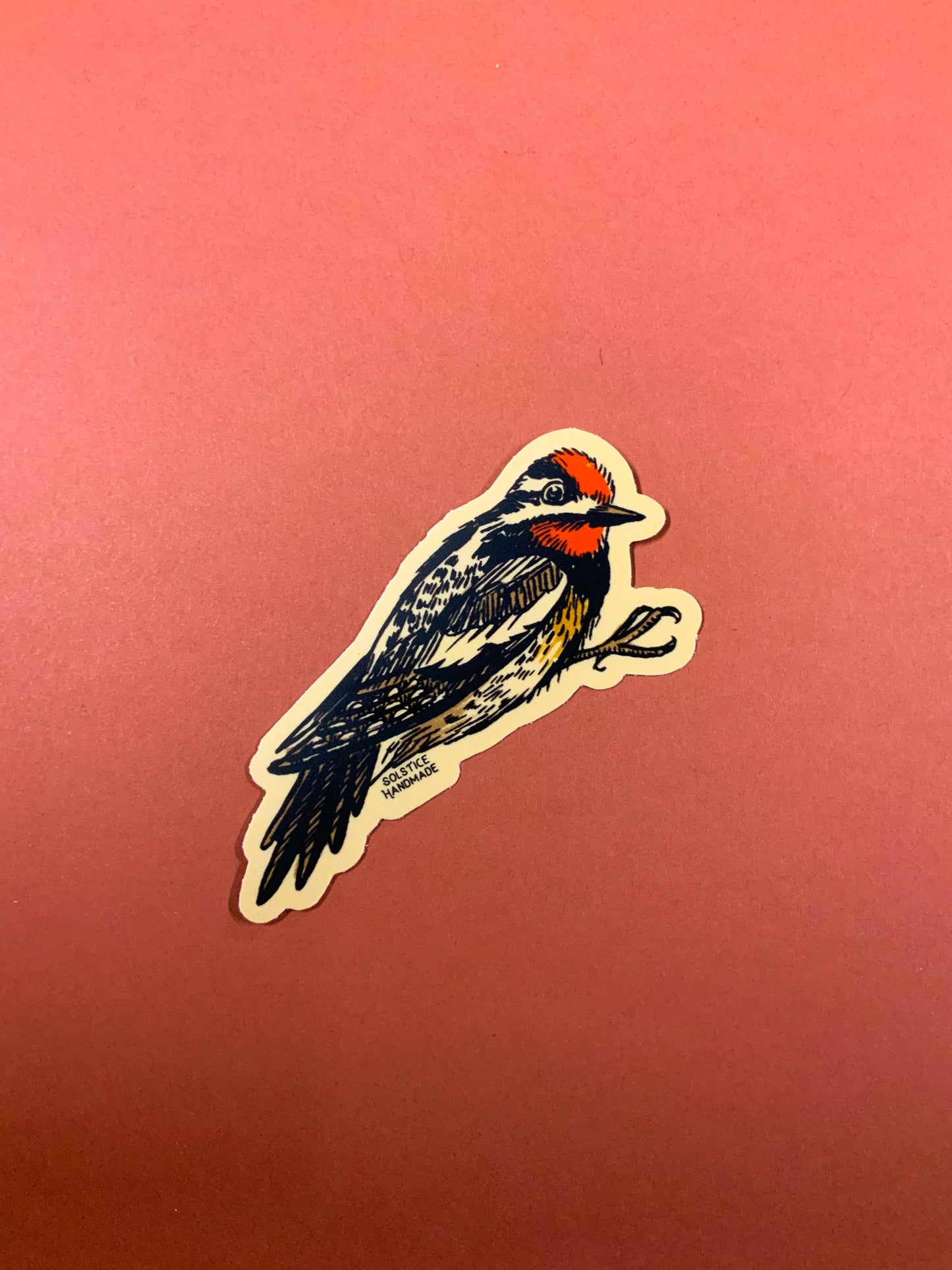 Woodpecker Sticker Set