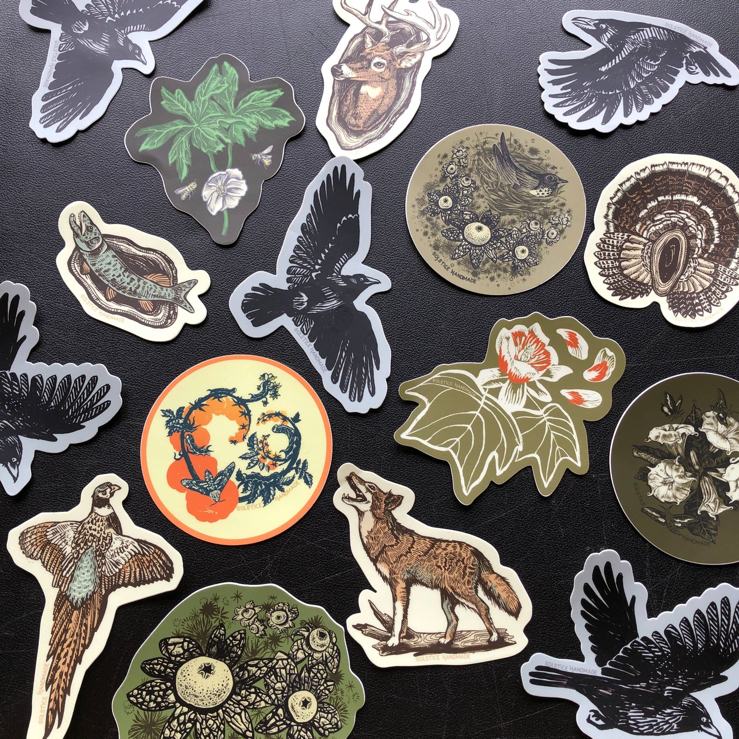 Crow Sticker