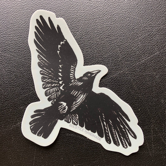 Crow Sticker