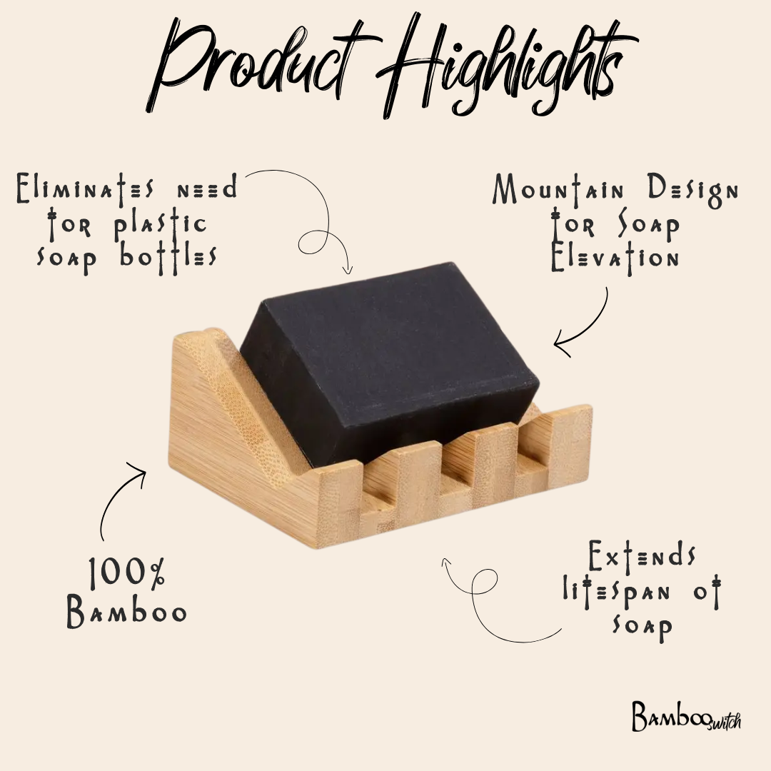 Bamboo Soap Lift | Mountain | Earth Day Bestseller