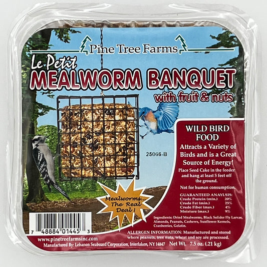 Le Petit Mealworm Banquet with fruit & nuts 7.5 oz.