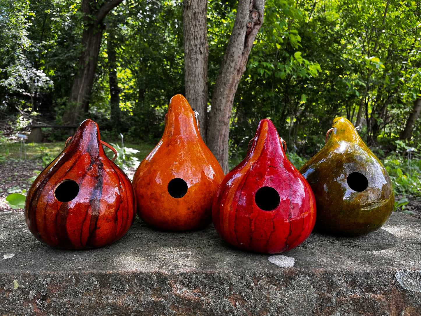 Handcrafted Gourd Birdhouse