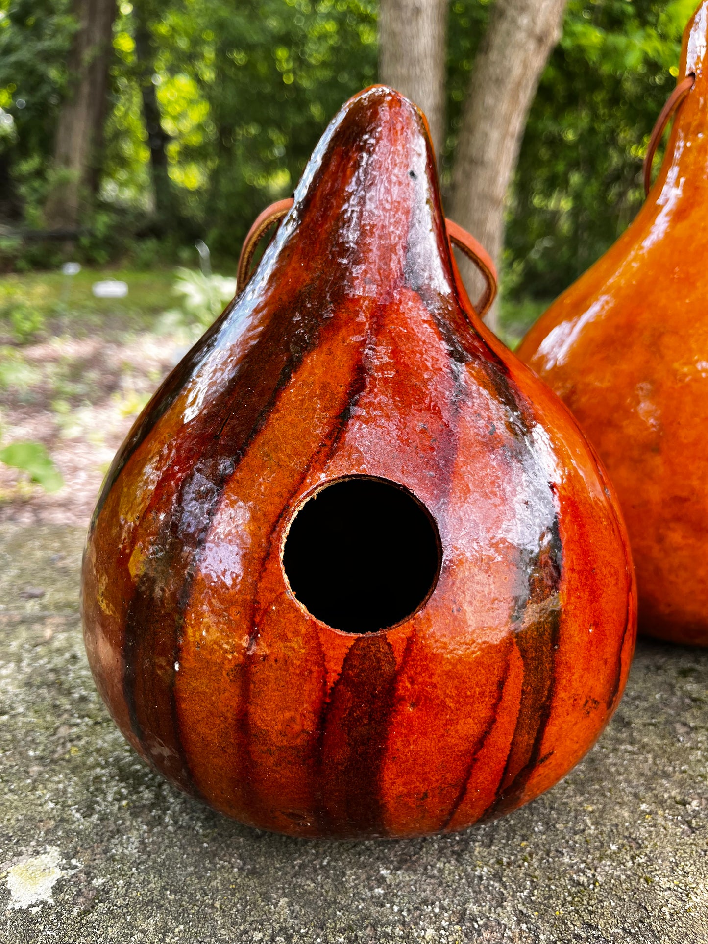 Handcrafted Gourd Birdhouse
