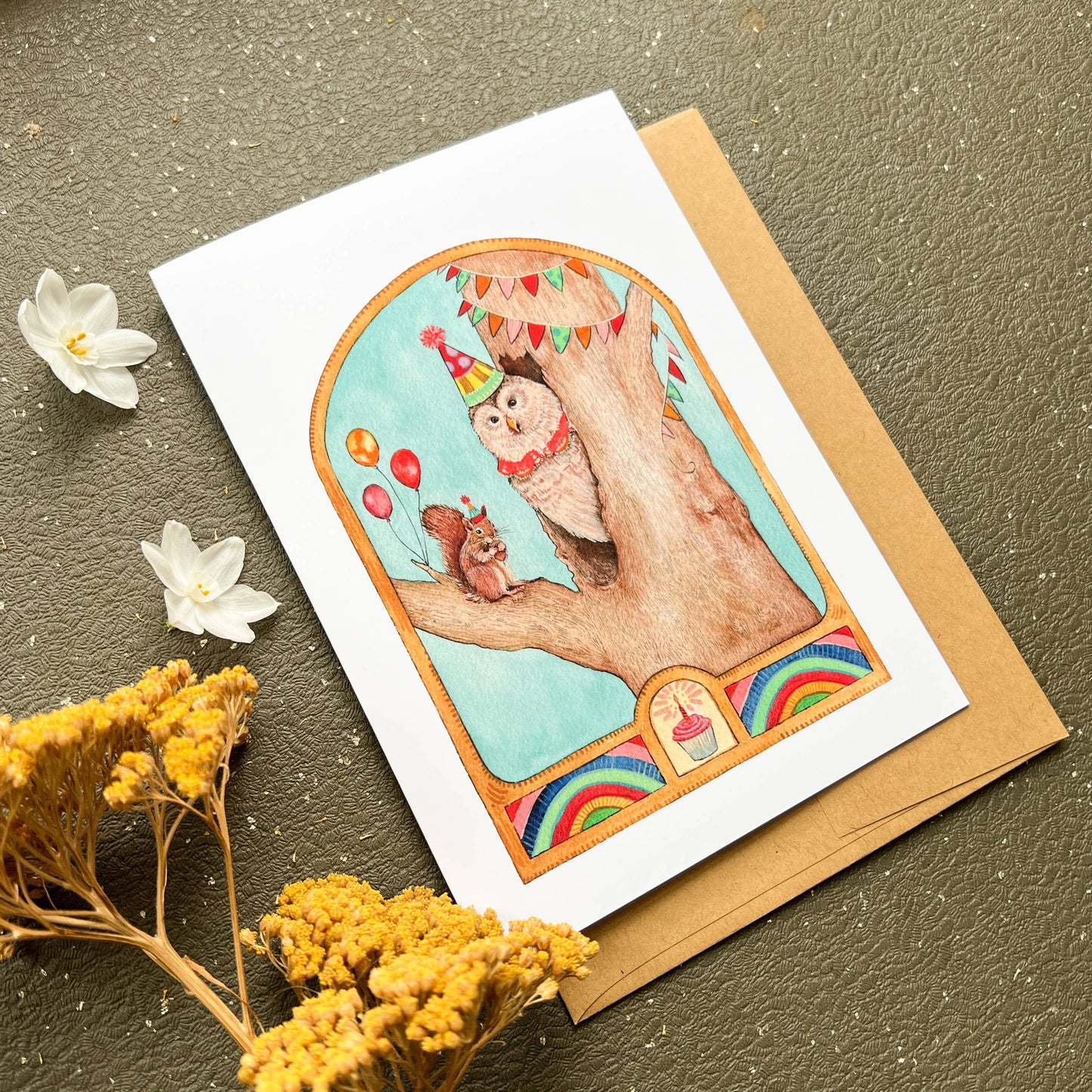 Card - Treetop Party
