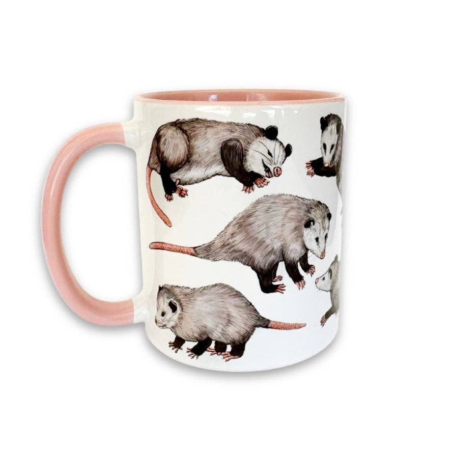 Playful Opossums 11 oz Ceramic Mug