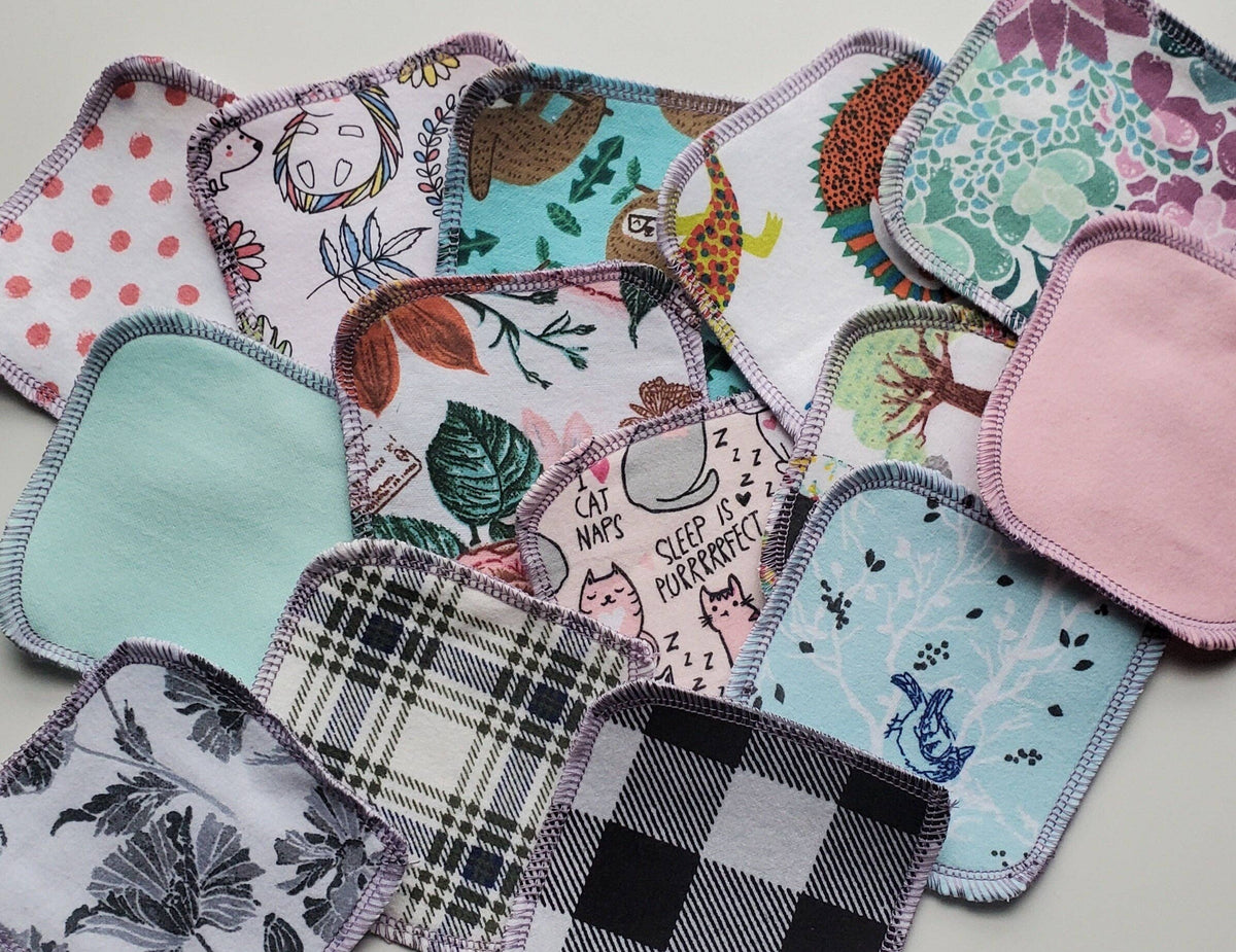 Reusable Cotton Rounds - Assorted Mix